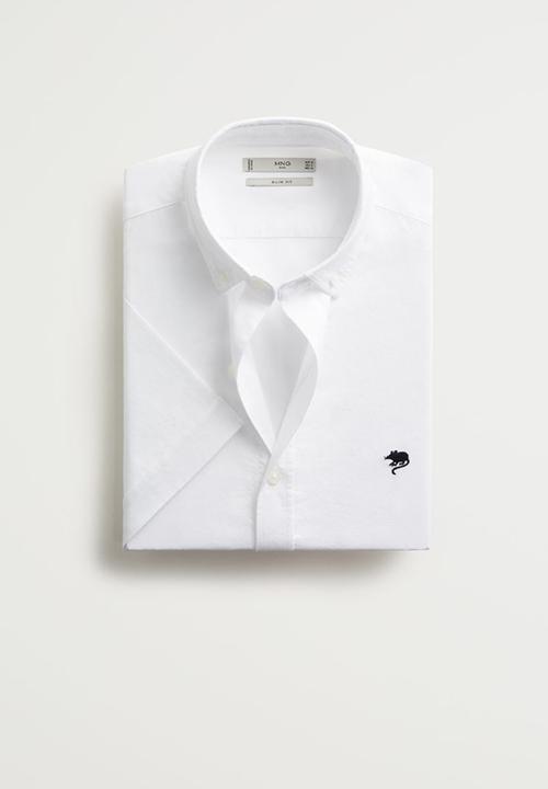 MANGO - Mickey shirt - white
