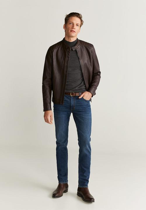 MANGO - Brakew jacket - brown