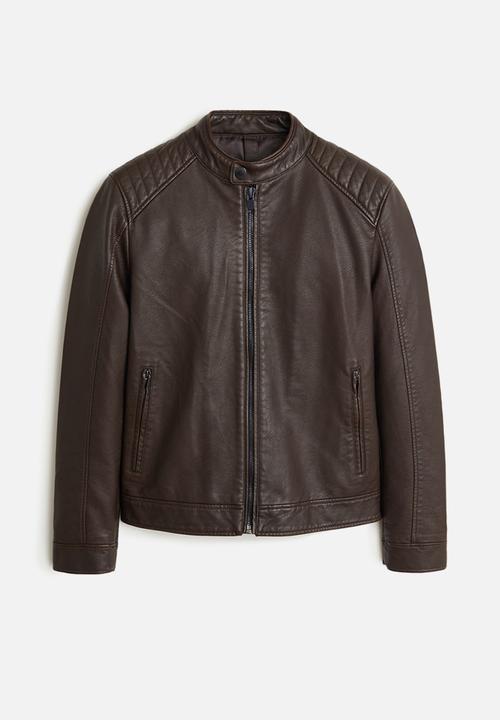 MANGO - Brakew jacket - brown