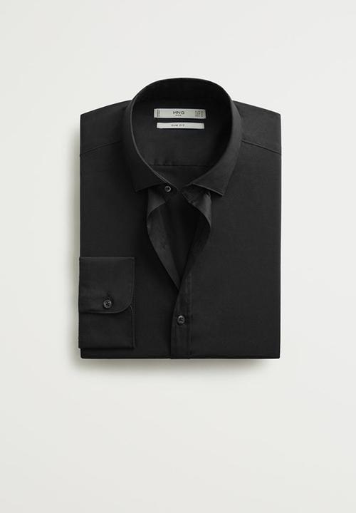 MANGO - Play shirt - black