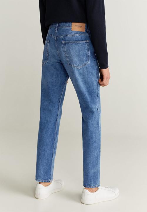 MANGO - Bob jeans - blue