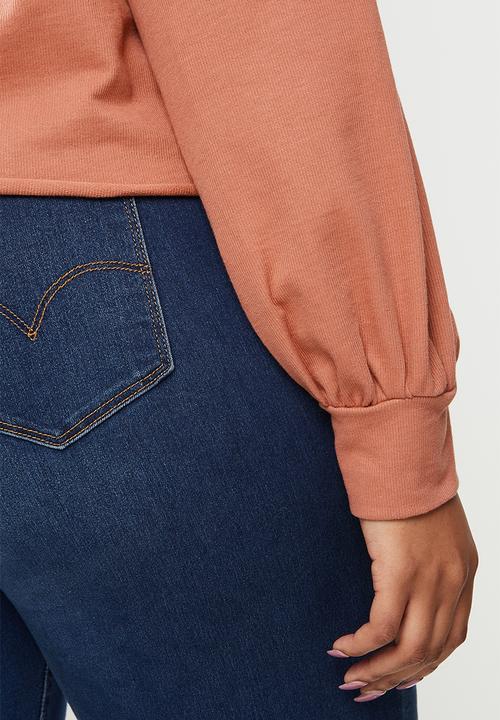Glamorous - Plus high neck sweat - rust