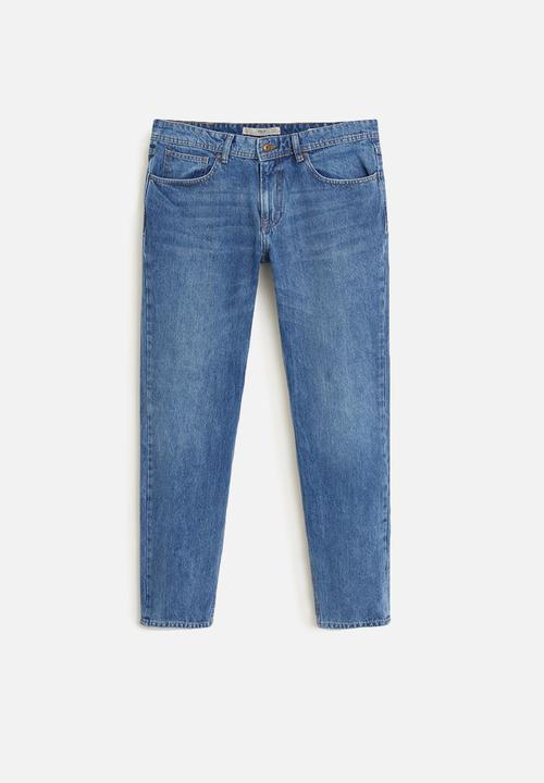 MANGO - Bob jeans - blue