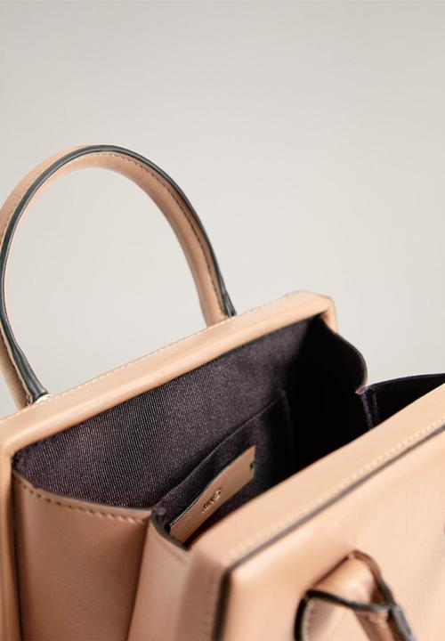MANGO - City bag - light pastel pink