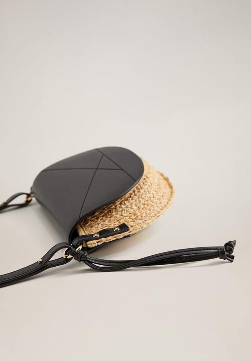 MANGO - Capelo bag - black & neutral
