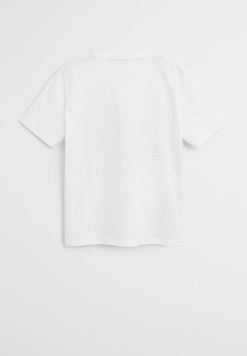 MANGO - T-shirt groovy - white
