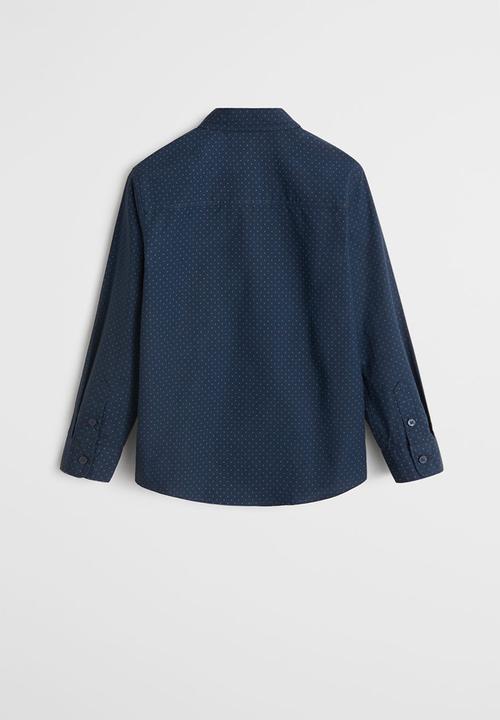 MANGO - Shirt Damian  - navy