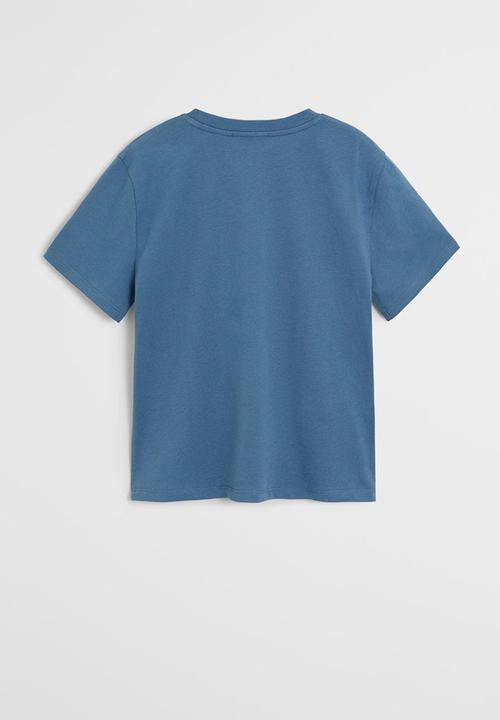 MANGO - T-shirt king - blue
