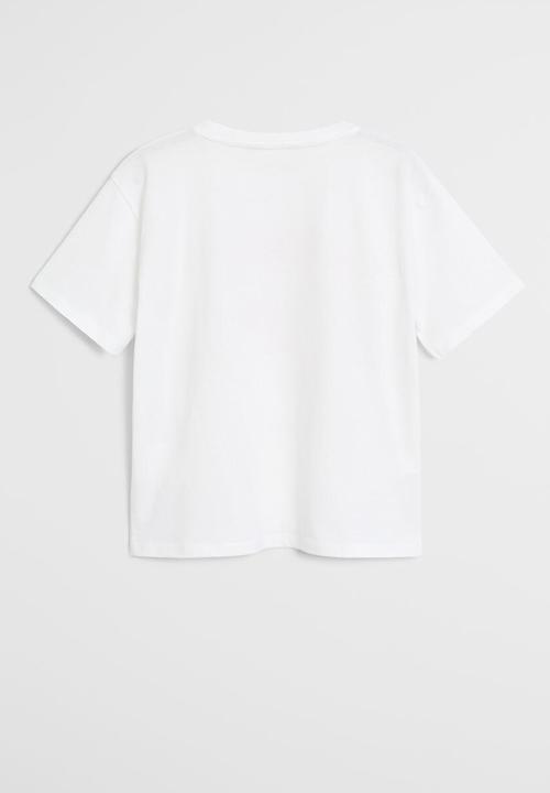 MANGO - T-shirt king - off white