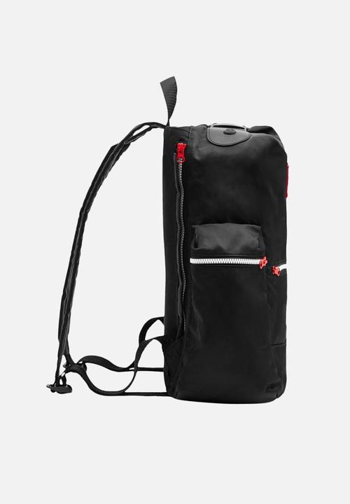 Hunter - Org mini topclip backpack nylon - black