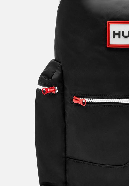 Hunter - Org mini topclip backpack nylon - black