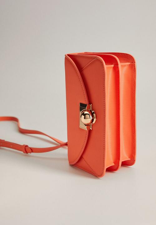 MANGO - Cayetana bag - orange