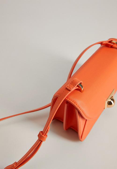 MANGO - Cayetana bag - orange