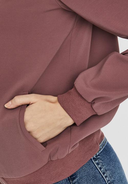 Vero Moda - Coco long sleeve bomber - rose brown