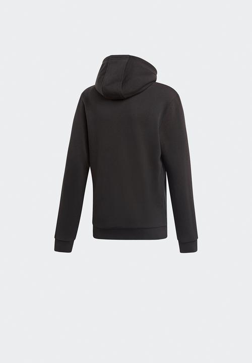 adidas Originals - Trefoil hoodie - black & white