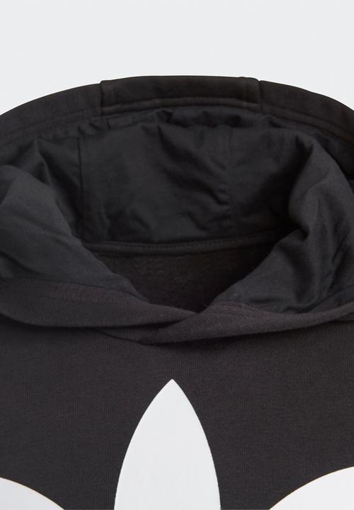 adidas Originals - Trefoil hoodie - black & white