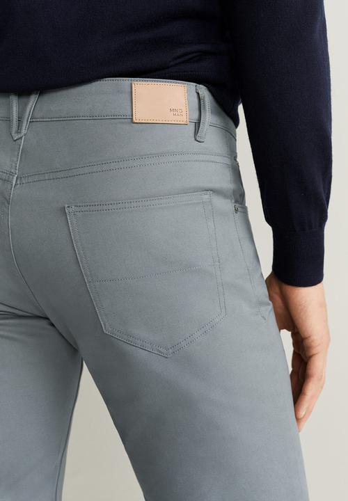 MANGO - Pisa6 trousers - grey