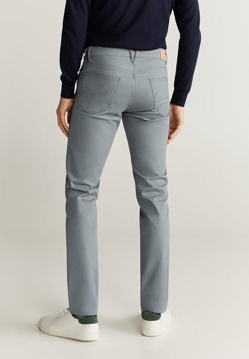 MANGO - Pisa6 trousers - grey