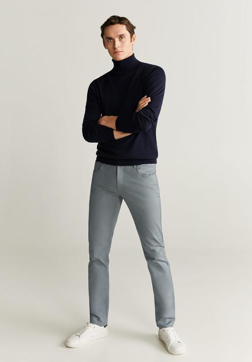 MANGO - Pisa6 trousers - grey