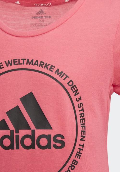 adidas Performance - Prime tee - pink 