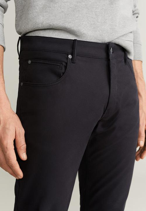 MANGO - Pisa6 trousers - black