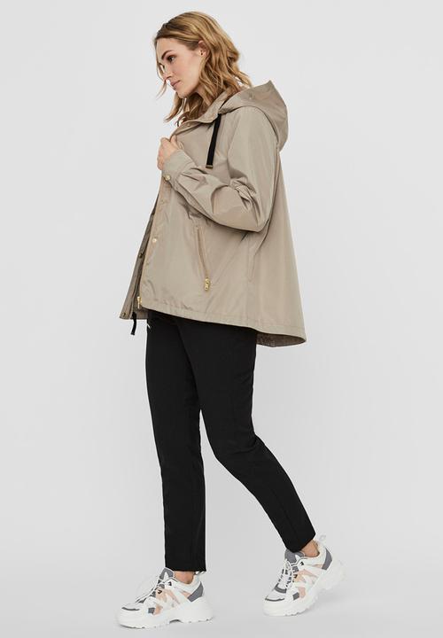 Vero Moda - Claire short jacket - silver mink
