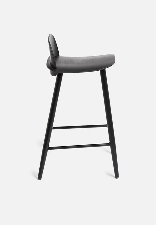 Sixth Floor - Felix counter stool - black
