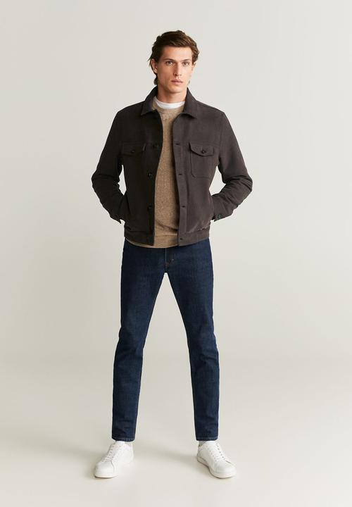 MANGO - Nico6 jacket - brown