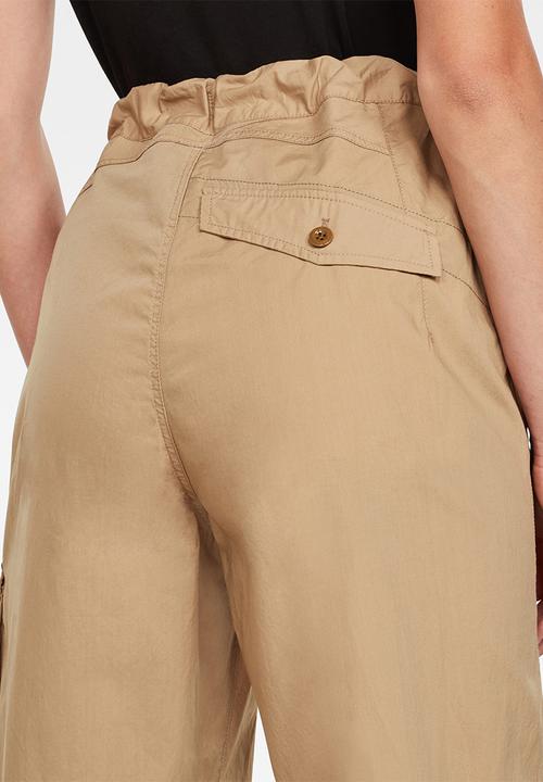 G-STAR - 3d utility high loose crop pant - carton