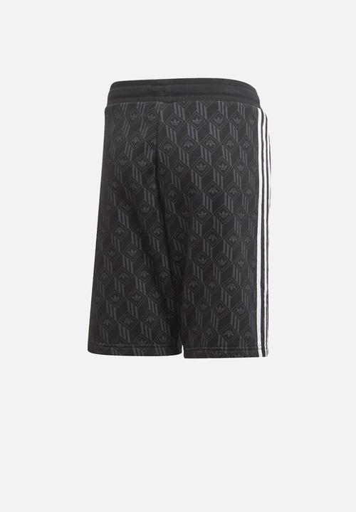 adidas Originals - Shorts -  black/grey