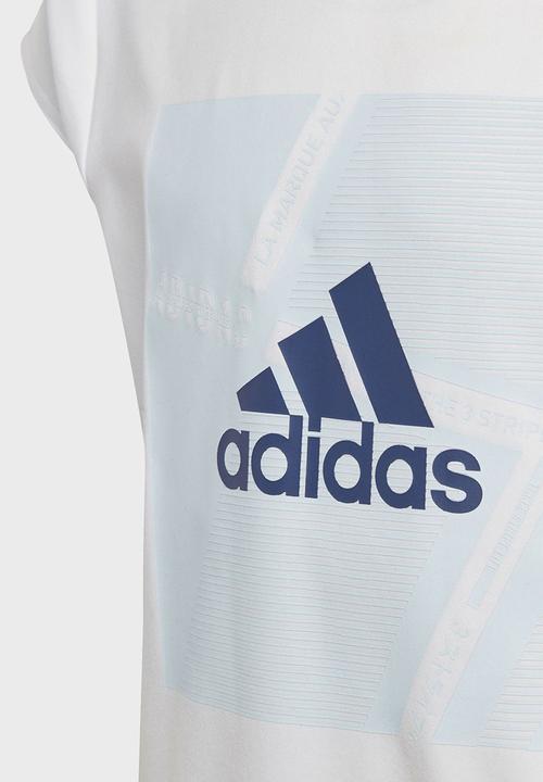 adidas Performance - Branded T-shirt - white