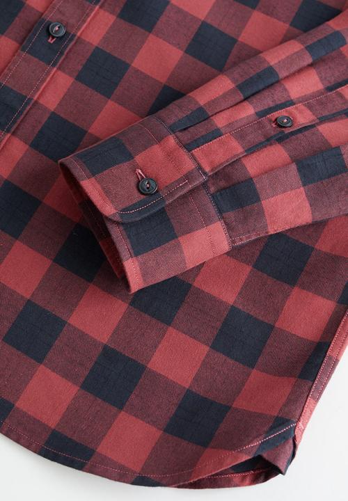 MANGO - Claude shirt - red