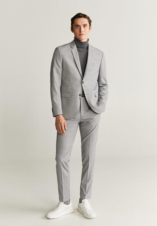 MANGO - Paulo trousers - grey