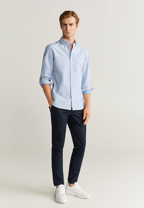 MANGO - Alfred shirt - light blue