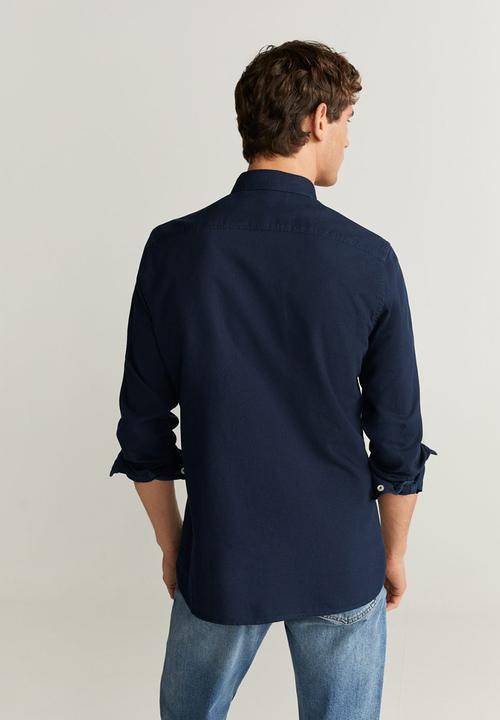 MANGO - Arthur shirt - navy