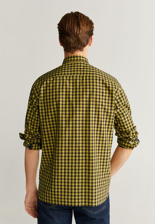 MANGO - Pair shirt - yellow