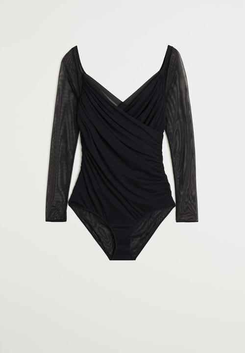 MANGO - Shape pia - black