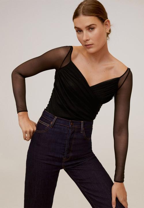 MANGO - Shape pia - black