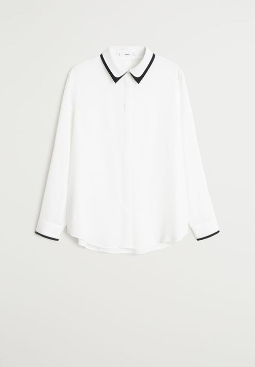 MANGO - Shirt nerita - white