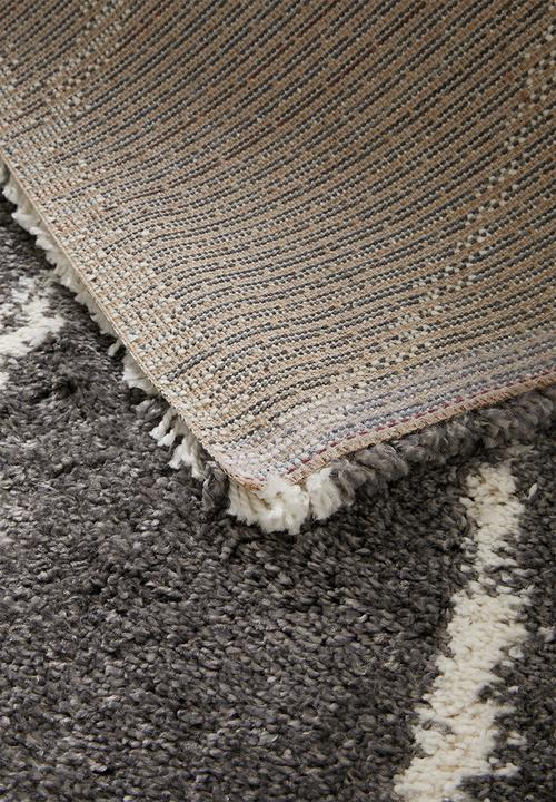 Fotakis - Royal nomadic shaggy rug - grey triangles