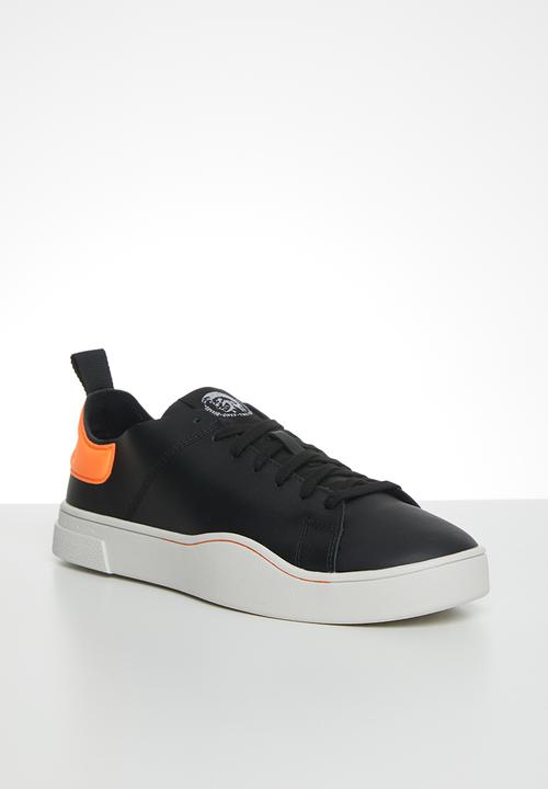 Diesel  - S-clever ls - black & orange fluo