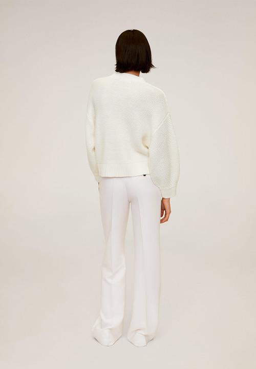 MANGO - Purl knit sweater - neutral