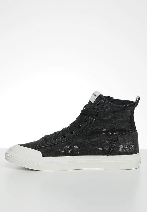 Diesel  - S-astico mid zip - black