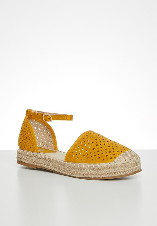 Footwork - Oaklynn espadrille - yellow