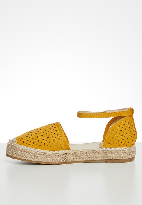 Footwork - Oaklynn espadrille - yellow