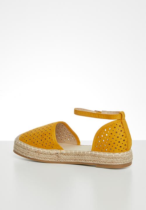 Footwork - Oaklynn espadrille - yellow