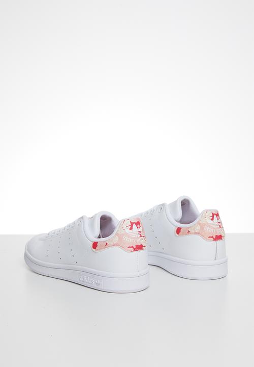 adidas Originals - Stan smith junior - ftwr white & power pink