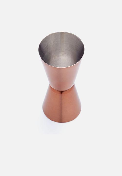Kitchen Craft - Dual spirit jigger - copper