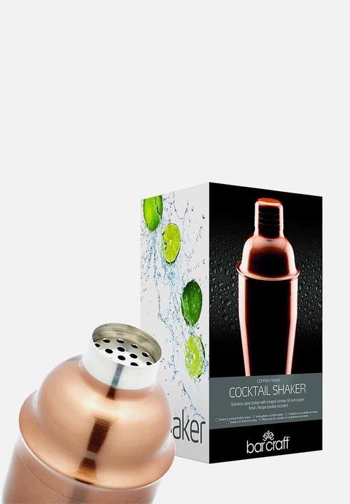 Kitchen Craft - Barcraft cocktail shaker - copper