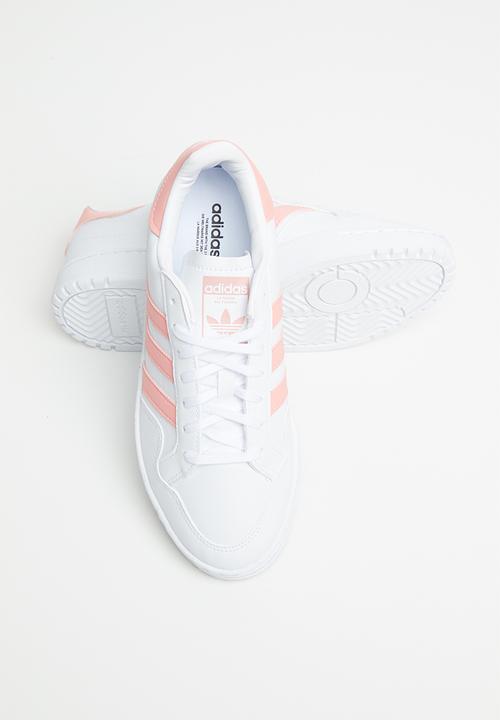 adidas Originals - Team court junior - ftwr white/glory pink/core black